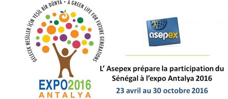 Participation du Sénégal à l'Expo Antalya 2016